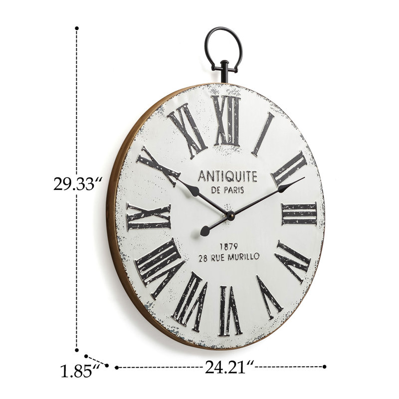 Jamel Metal Wall Clock