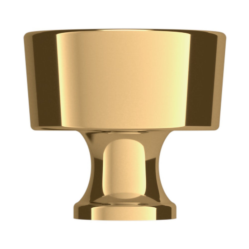 4972 Hollywood Hills Knob, Non-lacquered Brass