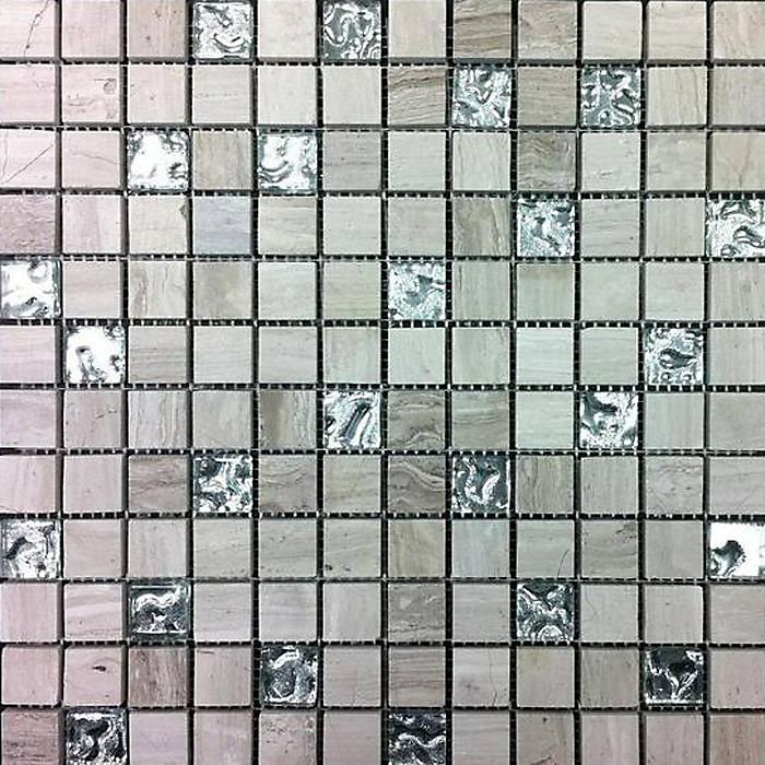 Carreau de mosaïque en verre pour mur et plancher