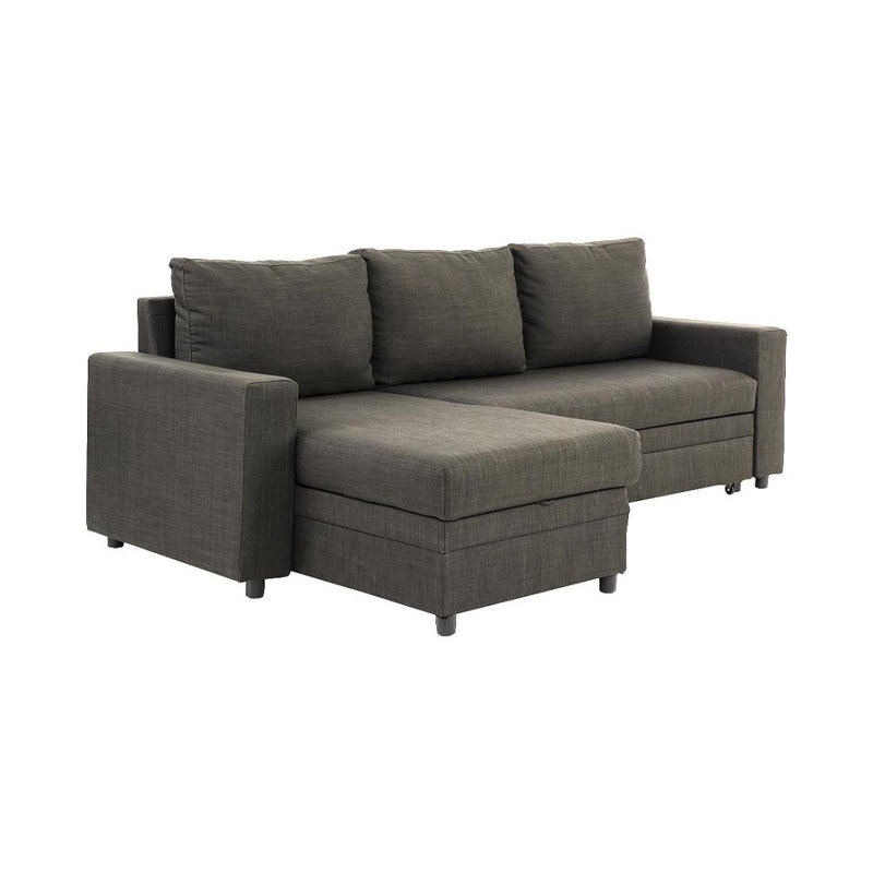 Canapé-lit modulaire réversible avec méridienne convertible Modern, Grey