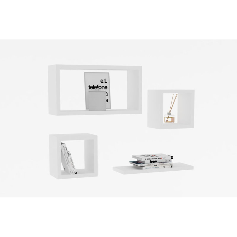4 Piece Floating Shelf