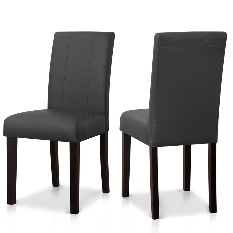 Chaise rembourrée et imperméable Anirvin, Gris