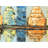 Blue Cities Bedroom Polyester Placemat - Colorful Abstract Decor