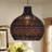 Duquella 1 - Light Matte Black Dome Pendant-788860214