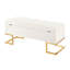 Freea Velvet Upholstered Storage Bench-511602936