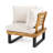Corner Chair+Coffee Table