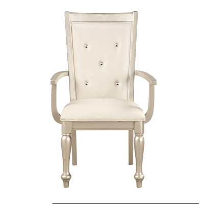 Chaise avec accoudoirs modernes 2 pièces