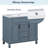 35.9 " Modern Single Bathroom Vanity with Top Sink with Soft Closing Doors and Drawers-101304047
