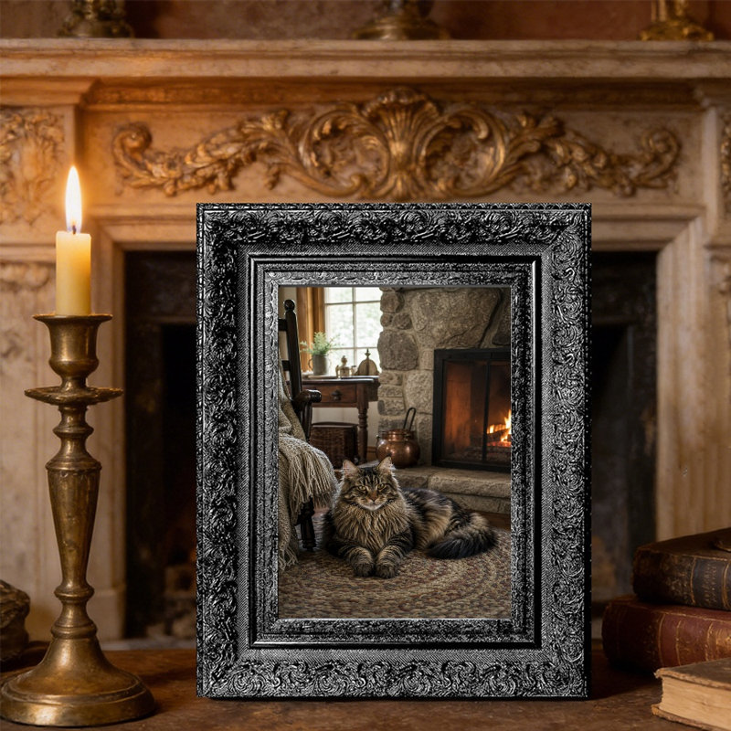 Cadre 3 pièces 5 "x 7" noir pour décoration de vestibule