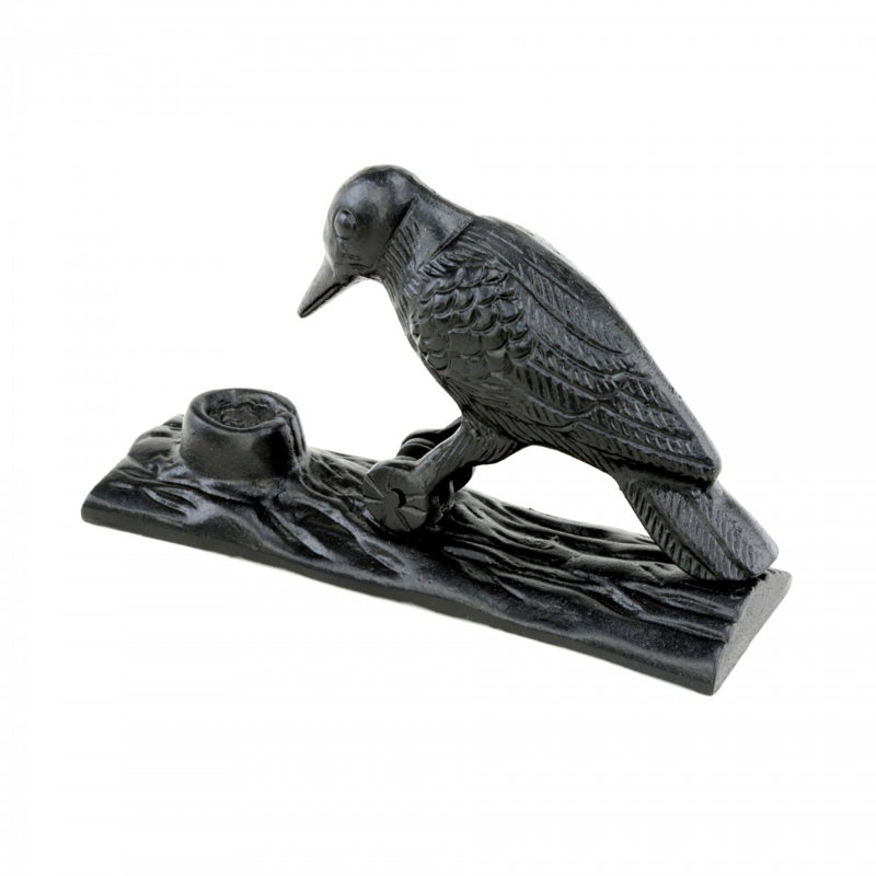 Cast Iron Woodpecker Rustproof Door Knocker