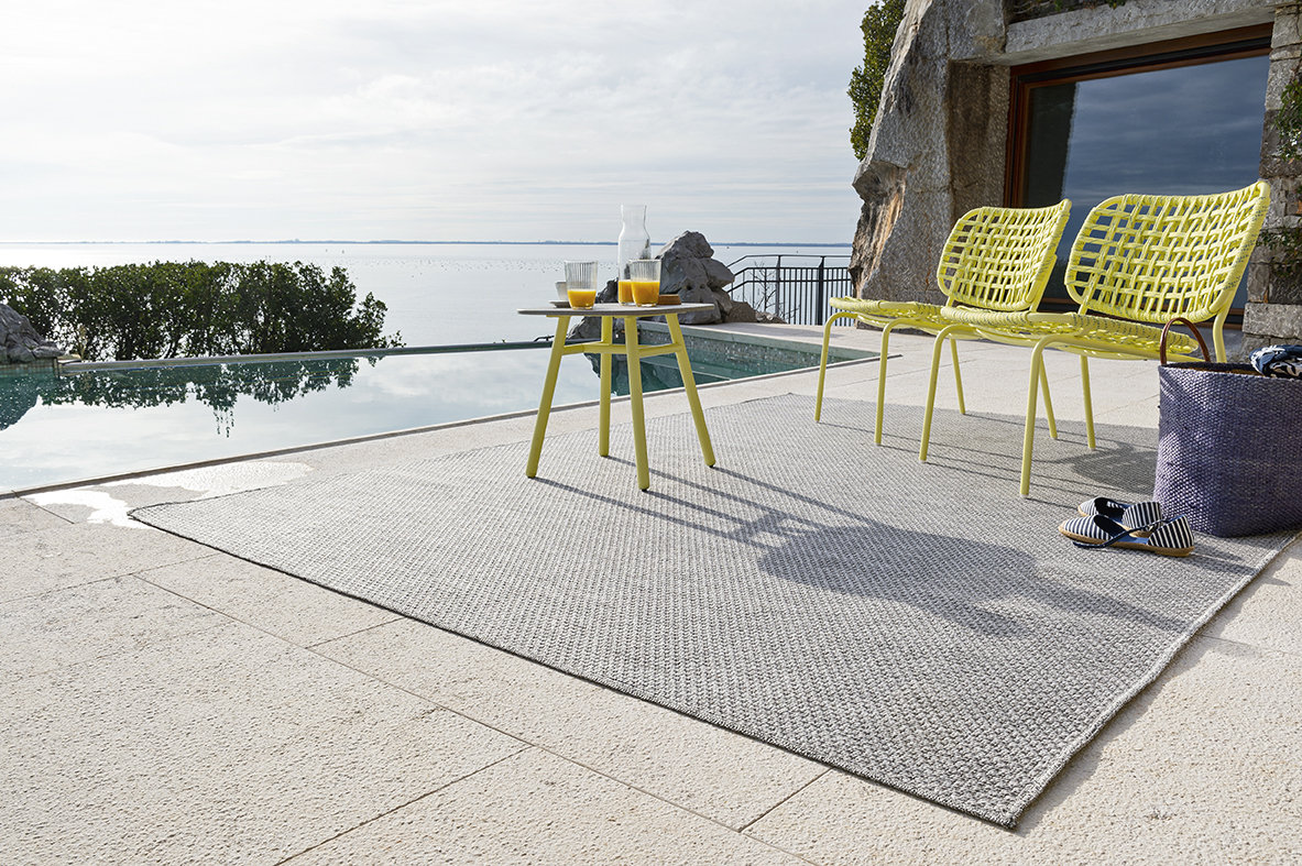 Yo! Patio Side Chair, Lemon