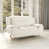 White Faux Leather