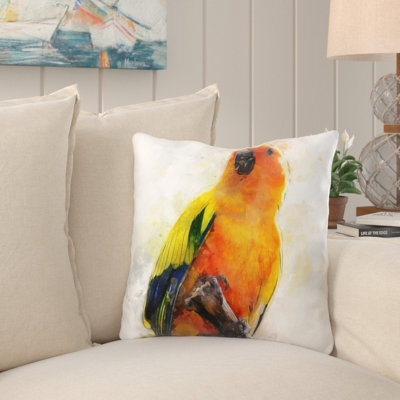 Coussin perruche Kiera