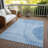 Cheriece Washable Striped Indoor / Outdoor Rug-412963058