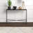 Steel Rectangular Console Table-1557980678