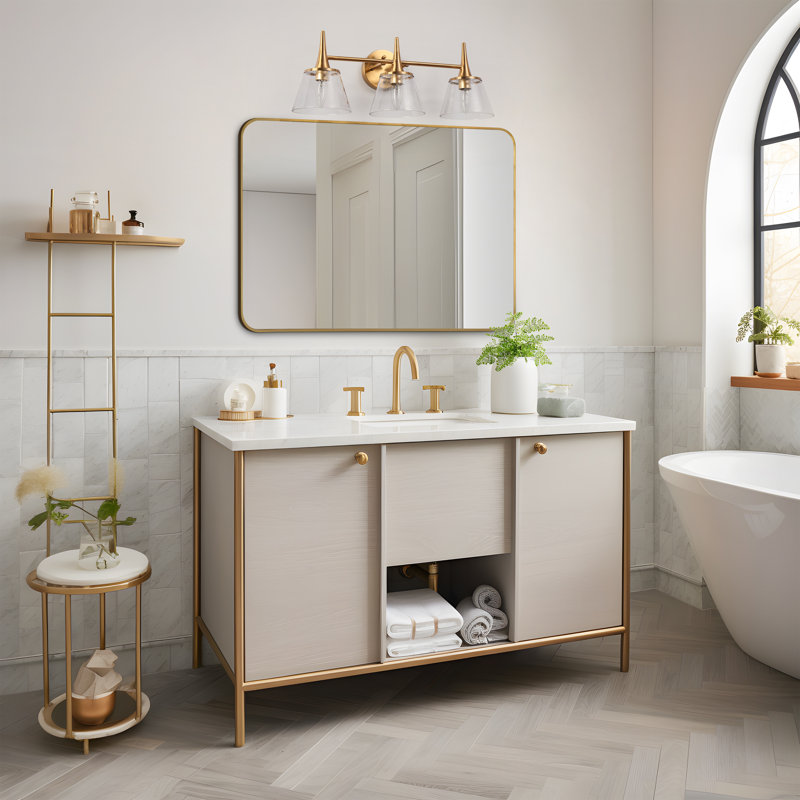 Jonesboro 3 - Light Dimmable Buble Bathroom Vanity light ETL Certified