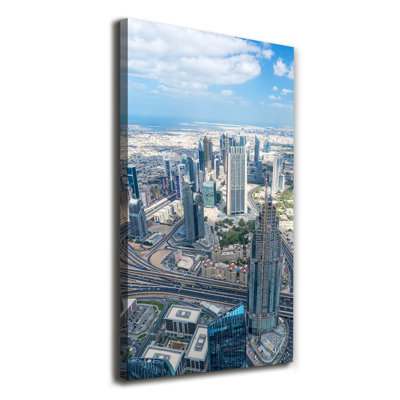 Skyscrapers - Wrapped Canvas Print