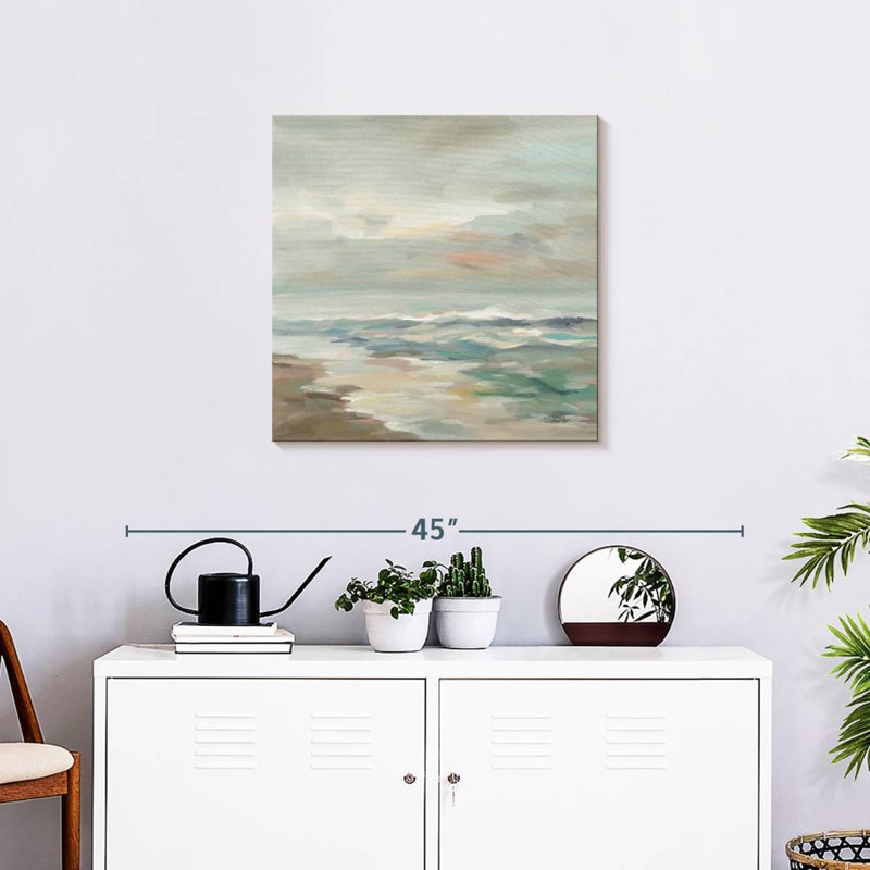 Adeliza marée pastel, H 24 po x l 24 po