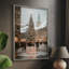 «Christmas Holiday Art», série 2-CLV III, reproduction encadrée - bois massif-971975463