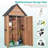 Sheds Outdoor Storage,garden Shed With Metal Frame Structure And Adjustable Shelves,large Capacity Storage Tool Cabinet Box For Backyard Garden Patio Lawn-115607289