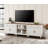 Scarlett Large TV Stand For 100 Inch TV, TV Console Table For 85 90 95 Inch TV, Entertainment Center With Ample Storage Cabinet For Living Room, Kitchen Sideboard Buffet Cabinet For Dining Room, White