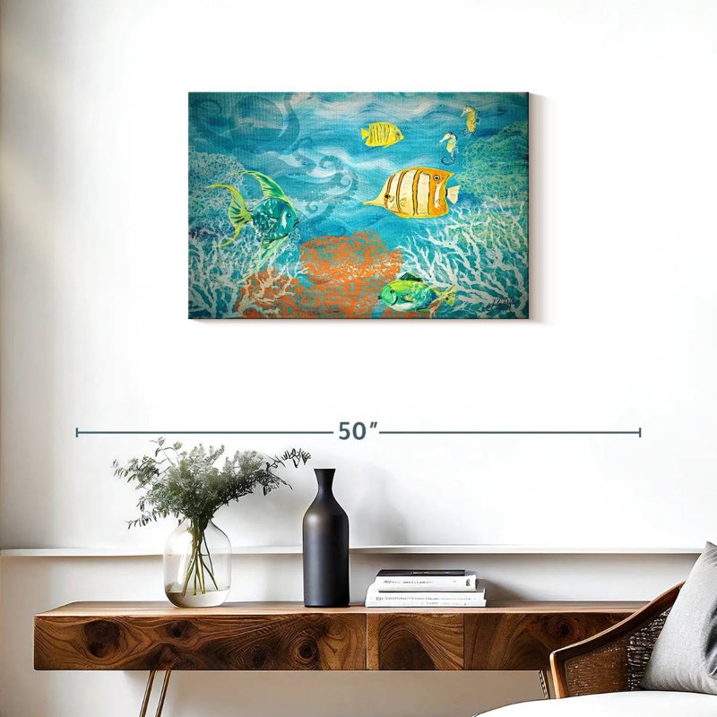 Poissons sous la mer