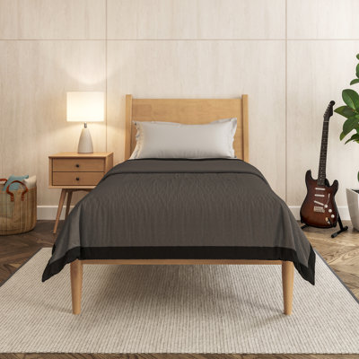 Ashlie Wood Platform Bed