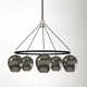 Cordiane 5 - Light Statement Wagon Wheel Chandelier