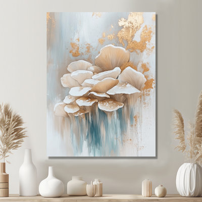 Cossey I - Art mural sur toile encadré champignon