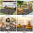 Outdoor Plastic Straw Rug - Modern Striped, Easy Clean & Collapsible Patio Mat, Portable Low Pile Carpet, Perfect for Garden, Patio, Camping-312762058-312762159
