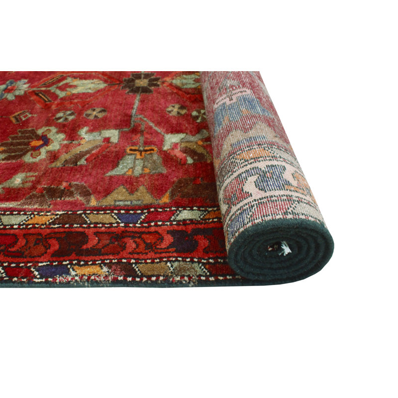 Annaleisa One-of-a-Kind 3'10" X 10'2" 1980s Runner Wool Area Rug