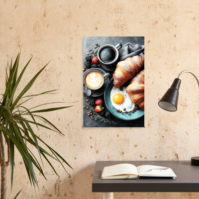 Petit déjeuner 12, art mural classique rustique contemporain