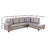 Mavretta Upholstered Sectional-377863760-377863758