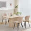 Nordic Style Wooden Dining Table - Rectangular Dining Table - For 4-6 People -1995404984