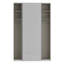 Tasani 2 Door Manufactured Wood Wardrobe