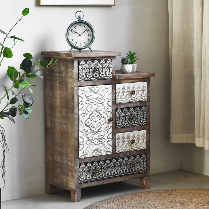 Beorn Door Wood Accent Cabinet