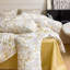 Polyester Floral Duvet Cover with Pillowcases