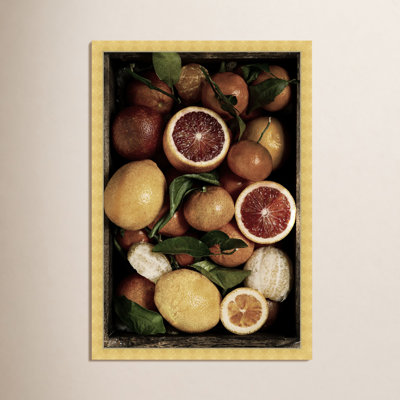 Fruit Still Life Canvas by Oliver Gal