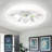 Ceiling Fan With Light Remote, 3 LED Colour Temperature, 6 Speed Noiseless AC Motor, Timer Setting,Adjustable Brightness-1676127062