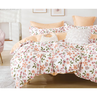 Iveta Microfiber Comforter Set Rosalind Wheeler Color: Spice, Size: Twin Comforter + 1 Standard Shams