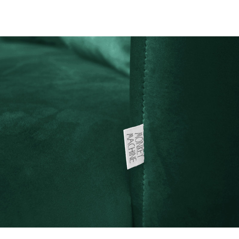 Emi 2 Seater Loveseat, Dark Green