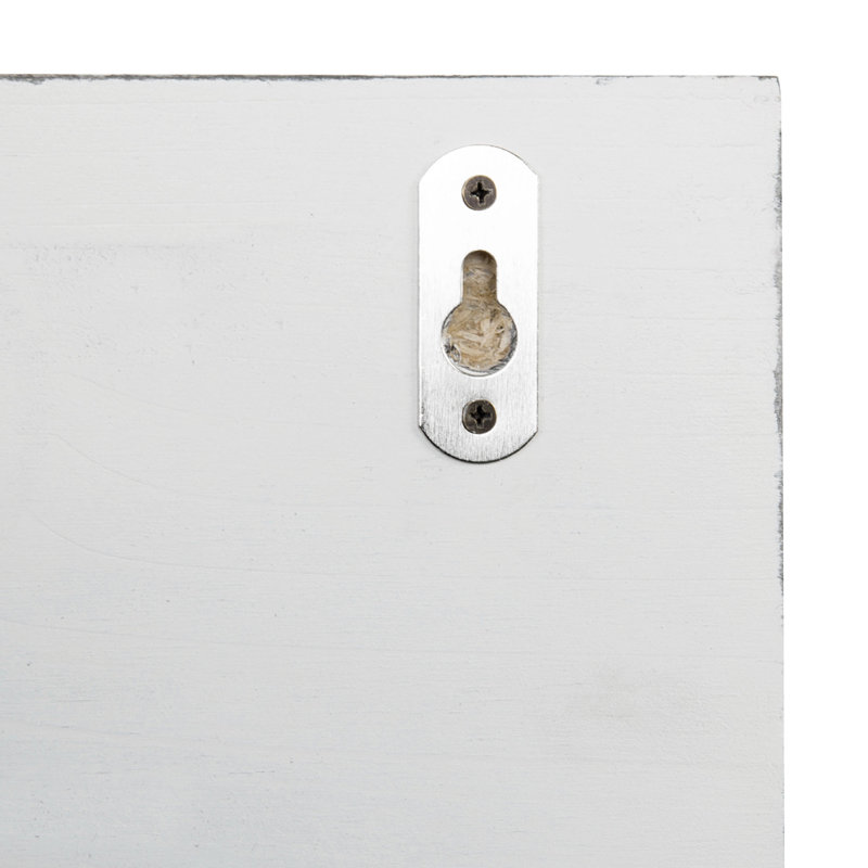 70cm Wall Mounted Towel Bar, White