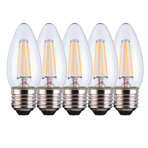 5W E27 Dimmable LED Candle Light Bulb