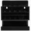 Acrylic 10 Slot Wall Mounted Pen Holder