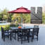 Ensemble de 7 meubles de patio en PEHD pour 6 personnes-1340112037-1340112036
