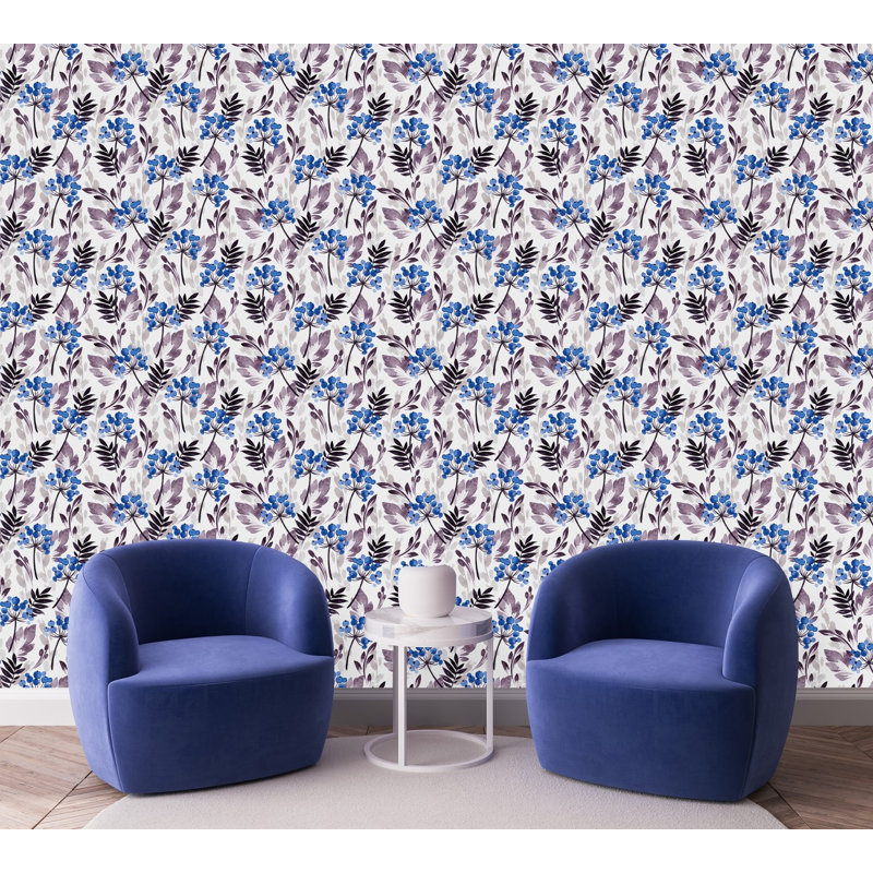 Carreau de papier peint l 25 po, L 2,09 pi x L 10,42 pi