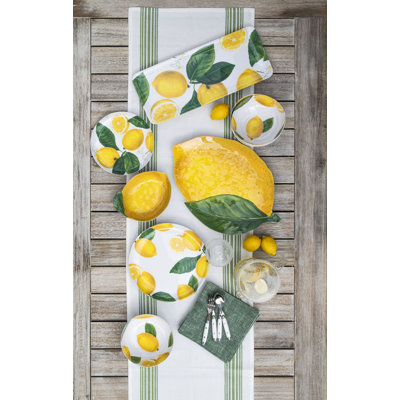 Surles Melamine Dinnerware - Service for 4
