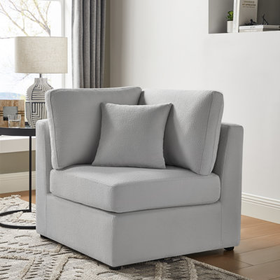 Chaise d'appoint en coin Mchargue
