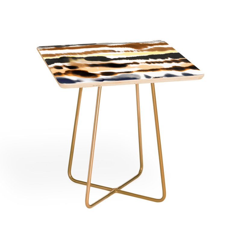 Table de bout à pieds croisés