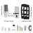 Mechanical Keyless Entry Door Lock 14 Key Mechanical Door Lock with Key for Home